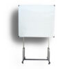 Pizarra movil 120x100 - formalita blanca – estructura gris mercurio